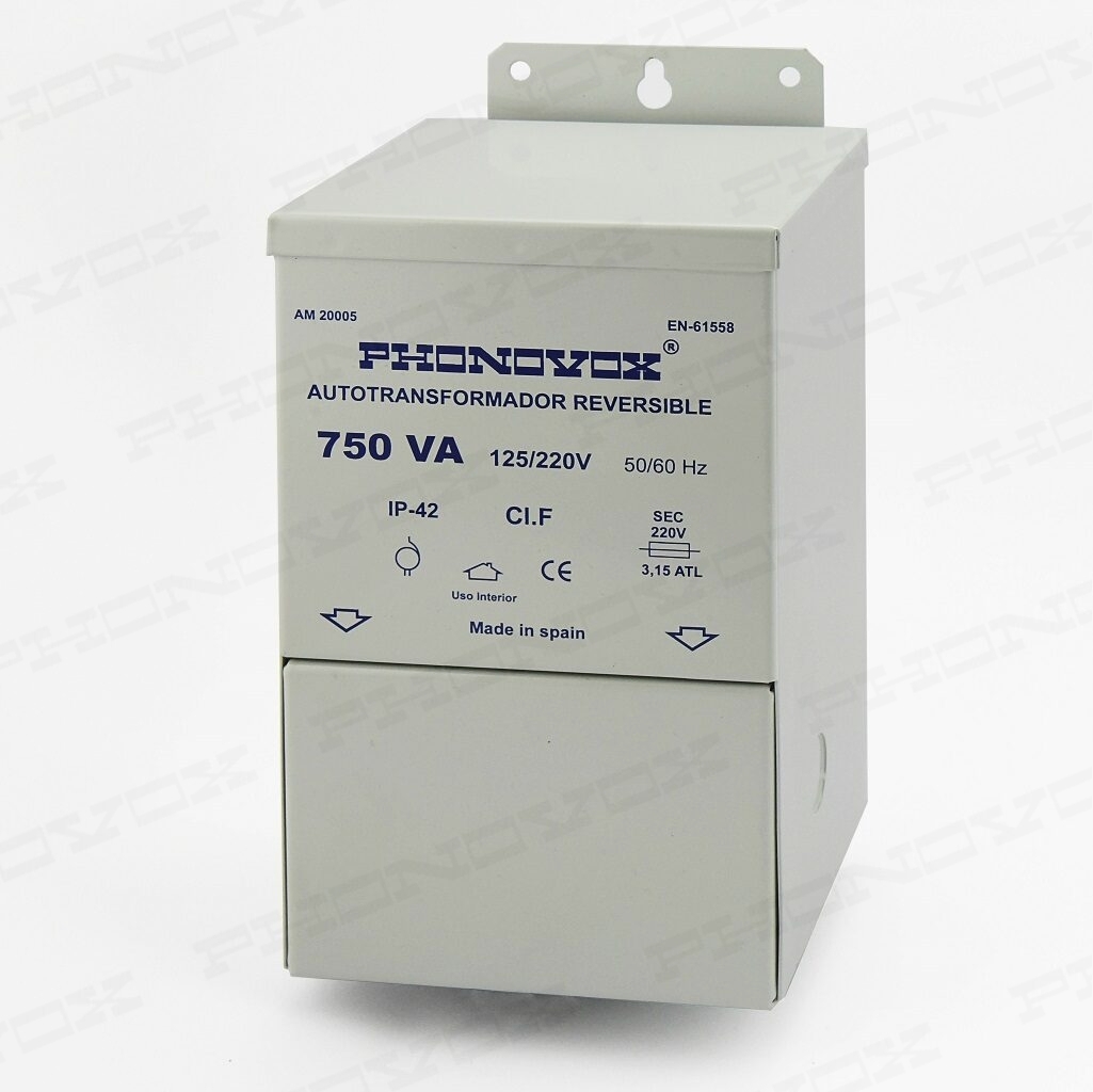 SERIE AM-20 REVERSIBLE SINGLE-PHASE AUTOTRANSFORMERS ENCAPSULATED